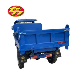 Hot Koop Cargo Diesel Gemotoriseerde Kipper Drie Wheeler Dump Driewieler Voor Afrika