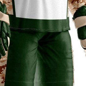 Camisetas y pantalones cortos de manga larga de hockey sobre hielo con estampado de camuflaje personalizado Unisex, conjuntos dobles, conjunto de uniforme deportivo activo de 2 piezas para adultos - Product Image 6