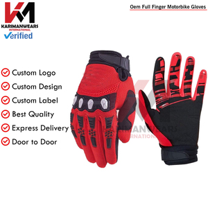 Gants de moto universels imperméables, chauds pour l'hiver, protection complète des doigts, avec paume antidérapante et écran tactile - Product Image 2