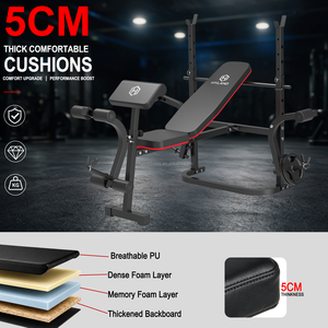 <span class=keywords><strong>Banco</strong></span> de Pesas Plegable Multifuncional para Ejercicio, Equipo de Gimnasio, <span class=keywords><strong>Banco</strong></span> <span class=keywords><strong>Inclinado</strong></span> para Press de Banca y Curl de Bíceps - Product Image 2