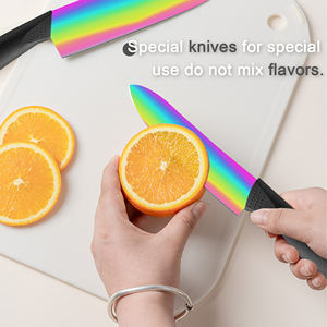 Couteau à viande en céramique à livraison rapide, lame tranchante pour un usage quotidien en cuisine, prix d'usine, fabrication artisanale, manche en plastique commercial - Product Image 5