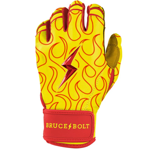 Gants de frappe à manchette courte BRUCE BOLT Original Series - Couleur Flammes Guantes De Bateo De Beisbol - Product Image 2