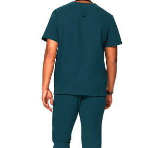 Uniforme Médico para Hombre, Color Liso con Logotipo Personalizado, Uniforme de Trabajo para Hospital - Product Image 6