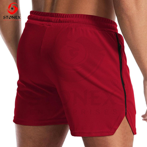 Short de sport décontracté à séchage rapide pour homme Short de sport réfléchissant avec poches pour l'entraînement de course ou de gymnastique - Product Image 2