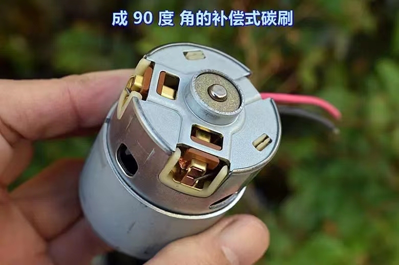 Moteur à Courant Continu RZ-735VA-9517 - 3V à 24V, Jusqu'à 29000 RPM - Pour Projets DIY, Outils électriques, Modèles