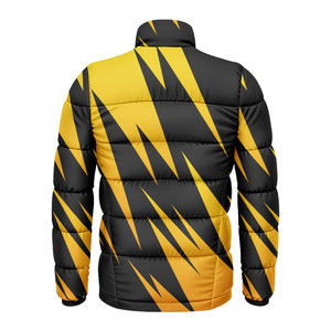 Veste matelassée légère de haute qualité pour hommes, coupe-vent, résistante à l'eau, respirante, nouveau design, style tendance pour l'hiver - Product Image 6