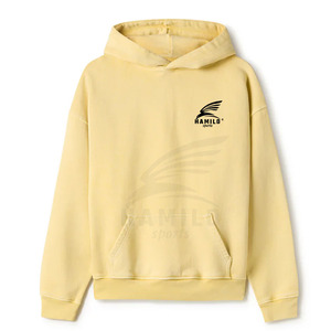 Durable Thermique Respirant Hommes Pull Hoodies Unique100 % Coton Respirant Doublé Solide Motif Basics Coton Mélangé - Product Image 1
