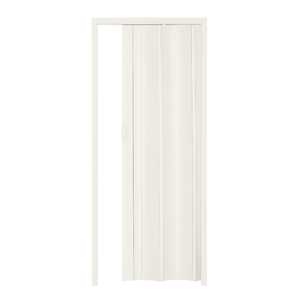 Design moderno in PVC Bi-Fold porta 215x84 cm spessore White-3cm 3M chiusura magnetica senza serratura per lo spazio - Product Image 1
