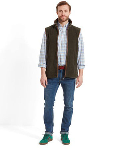 Pakistán hizo bajo MOQ hombres chaleco de lana Reversible de talla grande transpirable logotipo personalizado y tamaño sin mangas hombres chaleco de lana Gilets - Product Image 3