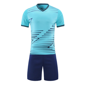 เสื้อฟุตบอลแบบไม่มีโลโก้เสื้อเจอร์ซีย์ฟุตบอลออกแบบเองได้ใหม่ - Product Image 2