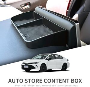 Bandeja de Almacenamiento para el Tablero de Instrumentos para Toyota Corolla 2019-2022 Cross 2024, Caja de Exhibición para la Consola Central, Bandeja Oculta Detrás de la Pantalla, Accesorios - Product Image 4