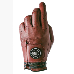 High Quality Custom Logo Design Men'<b>s</b> Golf Gloves Breathable Genuine Cabretta leather Leather Grip for Adult Sports New Arrival - Product Image 2