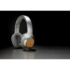 Cuffie Wireless Dakota in Bambù Sostenibile, Gadget USB Promozionale - Product Image 4
