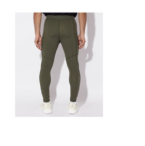 Leggings Deportivos de Compresión para Hombre, Ajustados, con Bolsillos Laterales, Cierre Trasero, de Nailon, para Gimnasio y Entrenamiento - Product Image 1