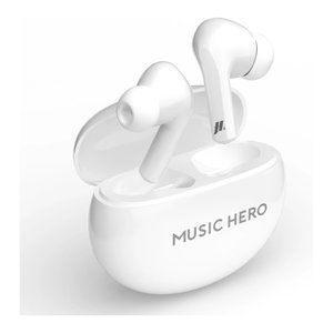 Audífonos Bluetooth Sbs Music Hero X TWS con Micrófono, Blancos, MHTWSBEATBTNORW 0951759, Sin Cancelación de Ruido - Product Image 1