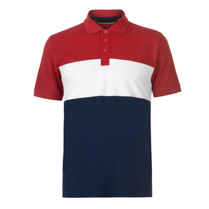 Chemise décontractée pour homme à manches courtes en toile avec poche, anti-plis, design uni, rouge, blanc, bleu marine, coupe classique - Product Image 2