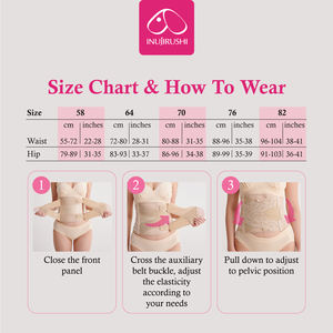 เข็มขัดรัดหน้าท้องหลังคลอดผ้าลูกไม้ปรับแต่งโลโก้ได้ - Product Image 6