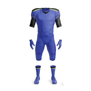2025 ropa deportiva diferentes colores uniforme de fútbol americano al por mayor último diseño uniforme de fútbol americano - Product Image 1
