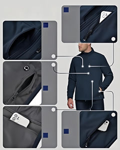 Chaqueta Softshell de Alta Calidad para Hombre, Cómoda, Cálida, Tejido 100% Original, Chaquetas Softshell para Hombre para Exteriores - Product Image 4