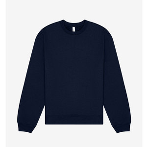 <b>Navy</b> Unisex Fleece Crewneck Sweatshirt Next Level / Bella + Canvas / Tultex-100% Cotton Winter Digital Printing Waterproof - Product Image 6