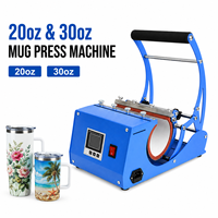 Presse à chaud pour gobelets de sublimation 20oz 30oz, machine à personnaliser les tasses avec logo, pour l'impression de tasses en acier inoxydable pour entreprises