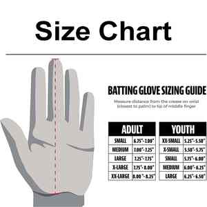 Gants de frappeur de baseball personnalisés avec logo, design ambidextre, fermeture auto-agrippante, séchage rapide, respirants, légers, en cuir pour hommes - Product Image 6