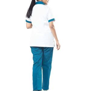 Conjuntos de uniformes de enfermería quirúrgicos de alta calidad personalizados al por mayor, conjuntos de fregado de hospital, uniformes de lona para mujer - Product Image 6