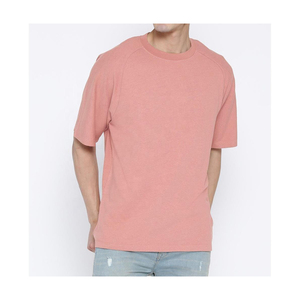 T-shirt en coton premium uni pour homme, tee-shirt basique, tissu doux et confortable, fournisseur OEM - Product Image 2