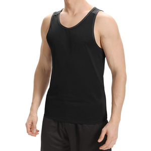 Débardeurs pour hommes XL Plus, qualité supérieure, 100% coton, respirants, tricotés, adaptés à la salle de sport, séchage rapide, écologiques, impression personnalisable - Product Image 3