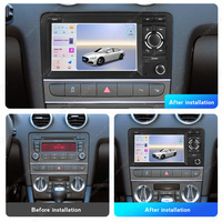 MEKEDE Autoradio Car-play Auto 4core WiFi Audio Music Player 8227 2 + 32G GPS FM BT pour Audi A3 S3 RS3 2003-2012