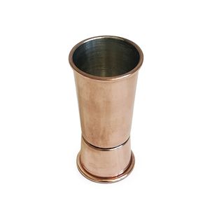 Cobre hecho a mano 40 ml Vaso de chupito 4 cm/1,3 pulgadas Color cobre - Product Image 3
