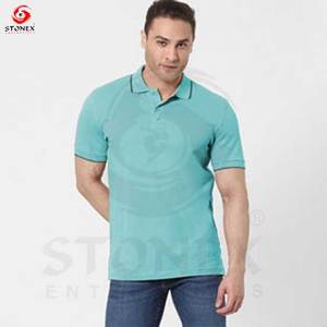 Men's Summer Fashion for Polo <b>Shirt</b> New Business Style Short Knitted <b>T</b>-<b>Shirt</b> with Letter Printed <b>Collar</b> Top Mens Clothing - Product Image 2