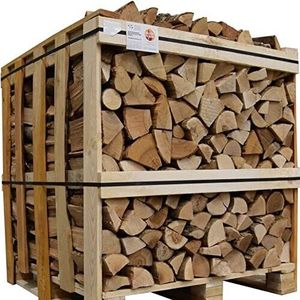 Recién llegado, leña seca en horno, haya seca y roble en bolsas en paletas, producto relacionado con la energía de 25cm de longitud - Product Image 1