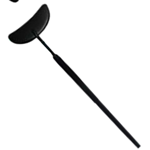 Miroir mural en acier inoxydable noir plaqué or pour extensions de cils, grande surface de visualisation, greffe de cils - Product Image 5