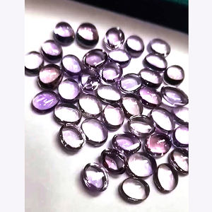 320 de piedras preciosas piezas sueltas de amatista natural 8x6mm a 14x10mm cabujón ovalado 1100 Ct lote US $108,8 todas las ventas de Cab Iroc - Product Image 2