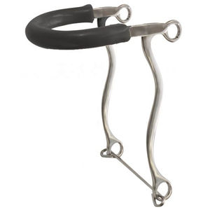 2025 meilleure vente de haute qualité taille personnalisée Western Horse Bits cuir nez multi-anneau Hackamore à bas prix personnalisé - Product Image 3
