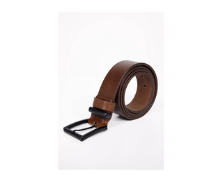 Ceinture en cuir véritable pour homme faite à la main avec boucle en métal élégante, design unique en provenance de Turquie - Product Image 1