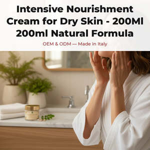 Crème nourrissante intensive 200ml OEM Private Label Italie RedMoringa Formule naturelle pour le soin des pieds secs - Product Image 2