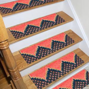 Vintage Floral Printed Rug, Kilim Decor, Washable, Turkish Design,Step Rug - Product Image 5