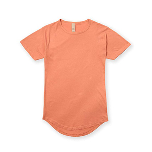 Bulk Plain T Shirt Logotipo personalizado Mens Curved Hem Camiseta al por mayor para hombres - Product Image 6