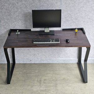 โต๊ะทำงานไม้กระถินเทศ MConcept HBMC035 ระบบ 140x70 ซม. ขาเหล็ก ดีไซน์ร่วมสมัย ทันสมัย เฟอร์นิเจอร์สำนักงาน แข็งแรงทนทาน เหมาะสำหรับการเรียน - Product Image 3