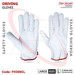 Guantes de conducción de alta calidad para uso diario 2025 Schutzhandschuhe trabajo Industrial sin forro ala pulgar estilo fruncido elástico espalda - Product Image 4