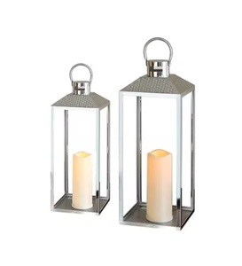 Linternas colgantes decorativas especiales de Navidad Candelabros votivos de metal con logotipo personalizado Venta caliente - Product Image 6