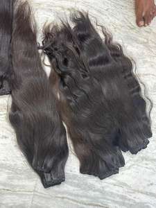 ผมหยักแบบอินเดียยาว15นิ้วสำหรับต่อวิกผม - Product Image 2