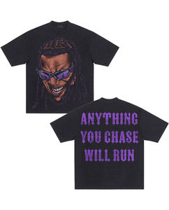 Venta al por mayor de tamaño personalizado 100% algodón deportes Jersey camiseta de alta calidad Boxy Fit con diseño de gran tamaño y gráfico impreso - Product Image 2