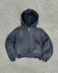 Custom Logo <b>Men's</b> Fleece Hot Selling High Quality Oversize Drop Shoulder Strings Colorful <b>Hoodies</b> - Product Image 1