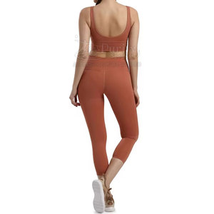 Conjunto de yoga cómodo estilo único para mujer, conjunto de Yoga de algodón superventas para mujer, venta en línea - Product Image 3
