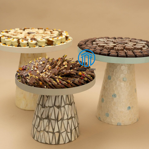 Bandejas para servir de concha de fregona de vacaciones de Ramadán más vendidas Soporte para pastel de nácar de alta calidad hecho a mano en Vietnam - Product Image 4