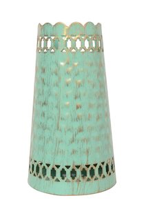 Vases à fleurs décoratifs modernes en acier avec motifs gravés, export en gros - Product Image 6