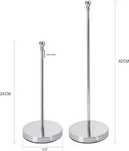 ธงตั้งโต๊ะอิหร่าน ธงสิงโตและพระอาทิตย์ของอิหร่านในอดีต ขนาด 20x30 ซม. พร้อมขาตั้งอะลูมิเนียมปรับได้ ผลิตจากโพลีเอสเตอร์สองด้าน กันน้ำ - Product Image 5